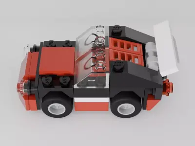 LEGO CREATOR Fast Car 30187 3D model