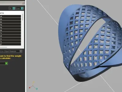 Fancy Womens Rings Plain Rings Ready STL 3DM Models Rings 3D print model 40