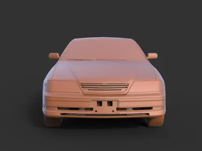 Toyota Mark 2 3D print model