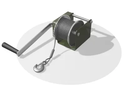 WINCH CAR 3D model