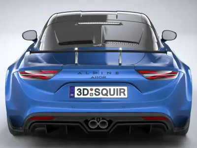 Alpine A110 R 2023 3D model