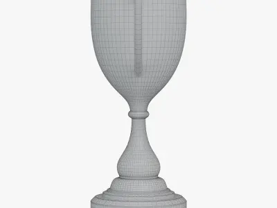 Trophy cup 3D model 41