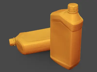 Transmission Fluid Bottle 3D model