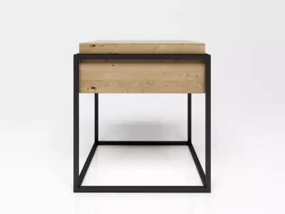 Sidetable Monolit 3D model