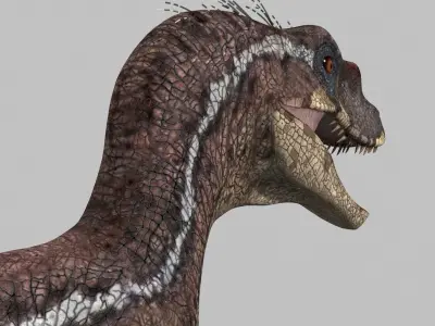 Raptor Forever - 8K 3D model