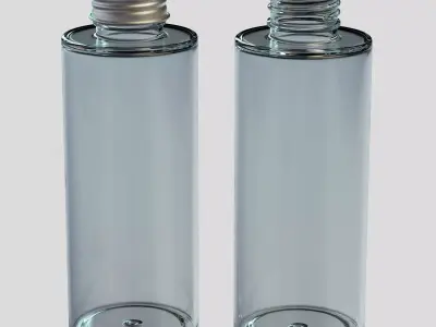 Cosmetic Bottle for Lotion 3D model