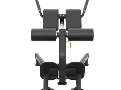Magnum Back Extension Bench 3D model