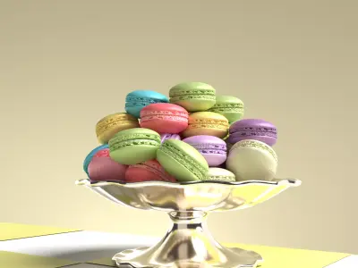 Macaron 3D print model