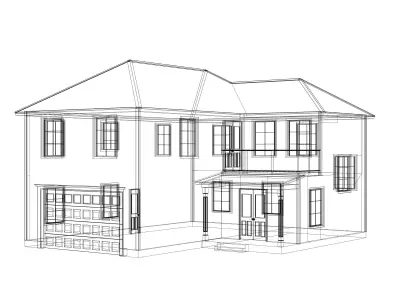 Carriage House 10 -Archimple LLC 3D model