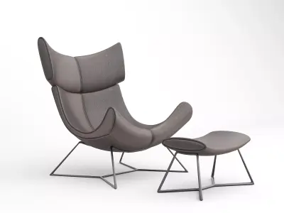 Single Lopht Relax Armchair 3D model