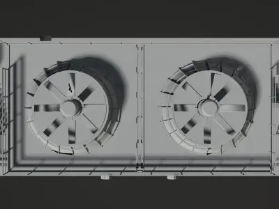 Industrial building 2023-0004 3D model