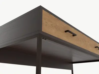 Desk Amsterdam 3D model