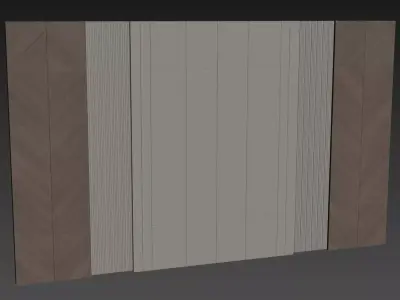 Decorative V70 Wall Panels 3D model