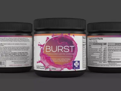 Protein Powder 3D model 172