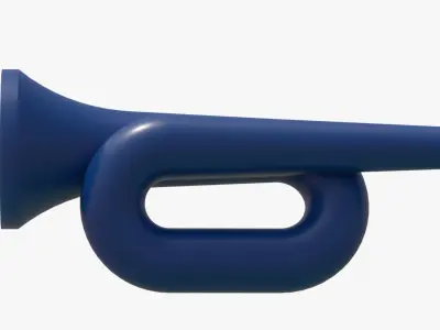 Lego Musical Instruments Saxophone 3D model