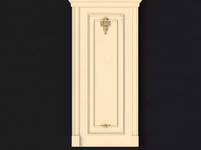 door stl cabinet 3D model