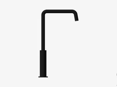 Sink Mixer - Luxury - Two Low-poly 3D model