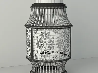 Alli Lantern by ZARA HOME 3D model