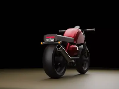 Cafe Racer  v08 high quality  3d model  Free 3D model