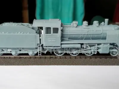 STEAM ENGINE - LOCOMOTIVE - DRG CLASS 24 - DR-BAUREIHE 24  3D print model