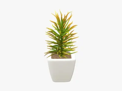 Plant artificial 05 3D model