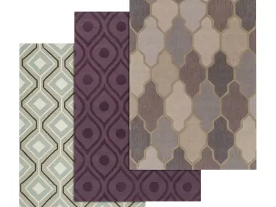 Rug Set 730 3D model