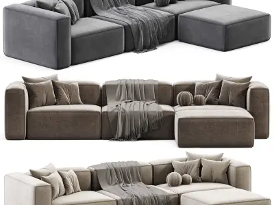 Sofa Modulowa By Westwing 3D model