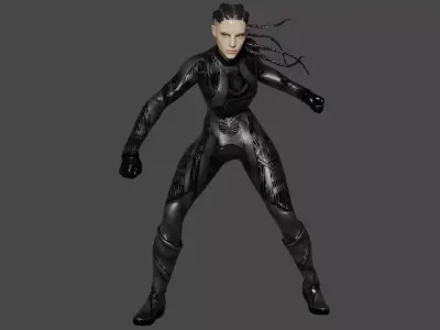 The Engineer Low-poly 3D model