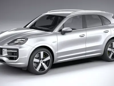 Porsche Cayenne E-Hybrid 2024 3D model