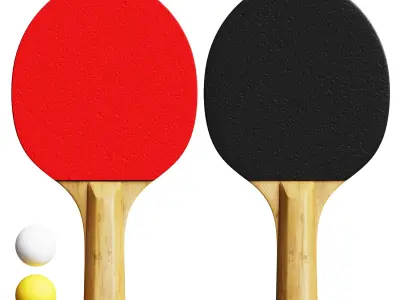 Tennis table 3D model