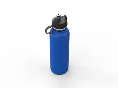 sports water bottle 3D model