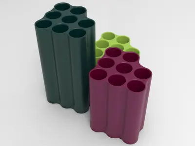 Nuage Vase 3D model