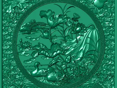 Nature and Music Collection - P5 3D print model