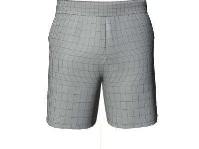 Brown Short Free low-poly 3D model