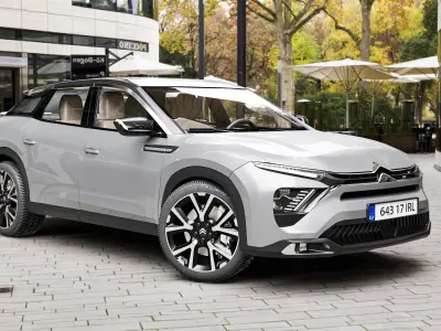 Citroen C5 X 2022 3D model