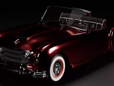 Old Car 3D model