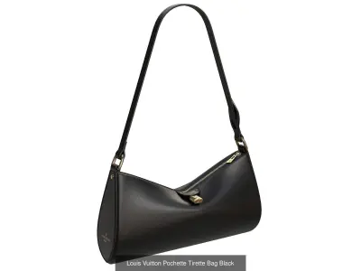 Louis Vuitton Pochette Tirette Bag 3D Model Pack