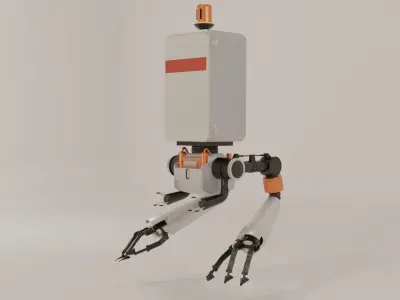 NieR Automata Pod Free low-poly 3D model