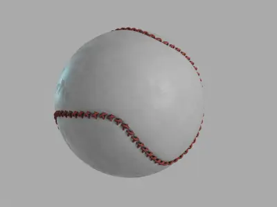 Baseball ball Free 3D model purchase