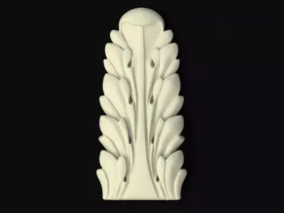 Decor for furniture 3D model 17