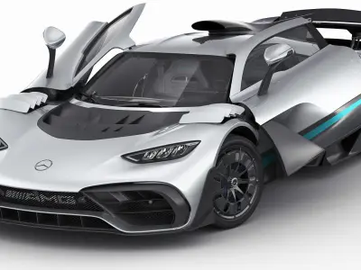 Mercedes-AMG One 2023 3D model