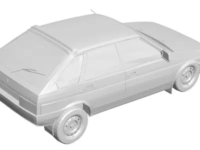Cars - VAZ 2109 3D print model