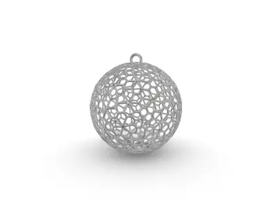 Christmas Tree Ball 3D print model