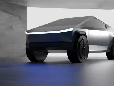 Tesla cybertruck  3D model order
