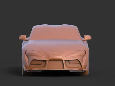 Toyota Supra Mk V 3D print model