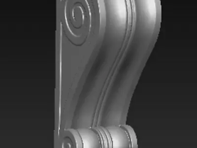 Corbel Decorative 3   3D model 3D model
