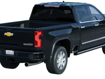 Chevrolet Silverado 2500HD High Country 2023 3D model