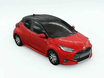 Toyota Yaris 2021 3D model