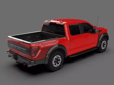Ford F-150 Raptor R 2025 3D model
