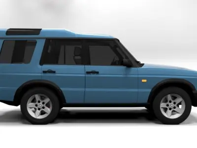 LAND ROVER DISCOVERY 2003 Low-poly 3D model